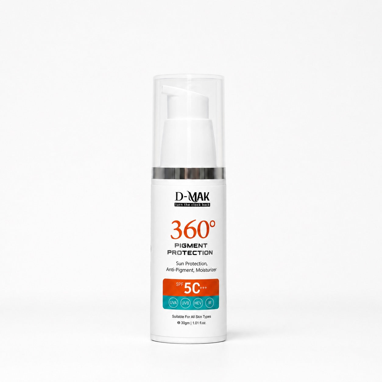D-MAK 360° Pigment Protection Sunscreen SPF 50 PA+++
