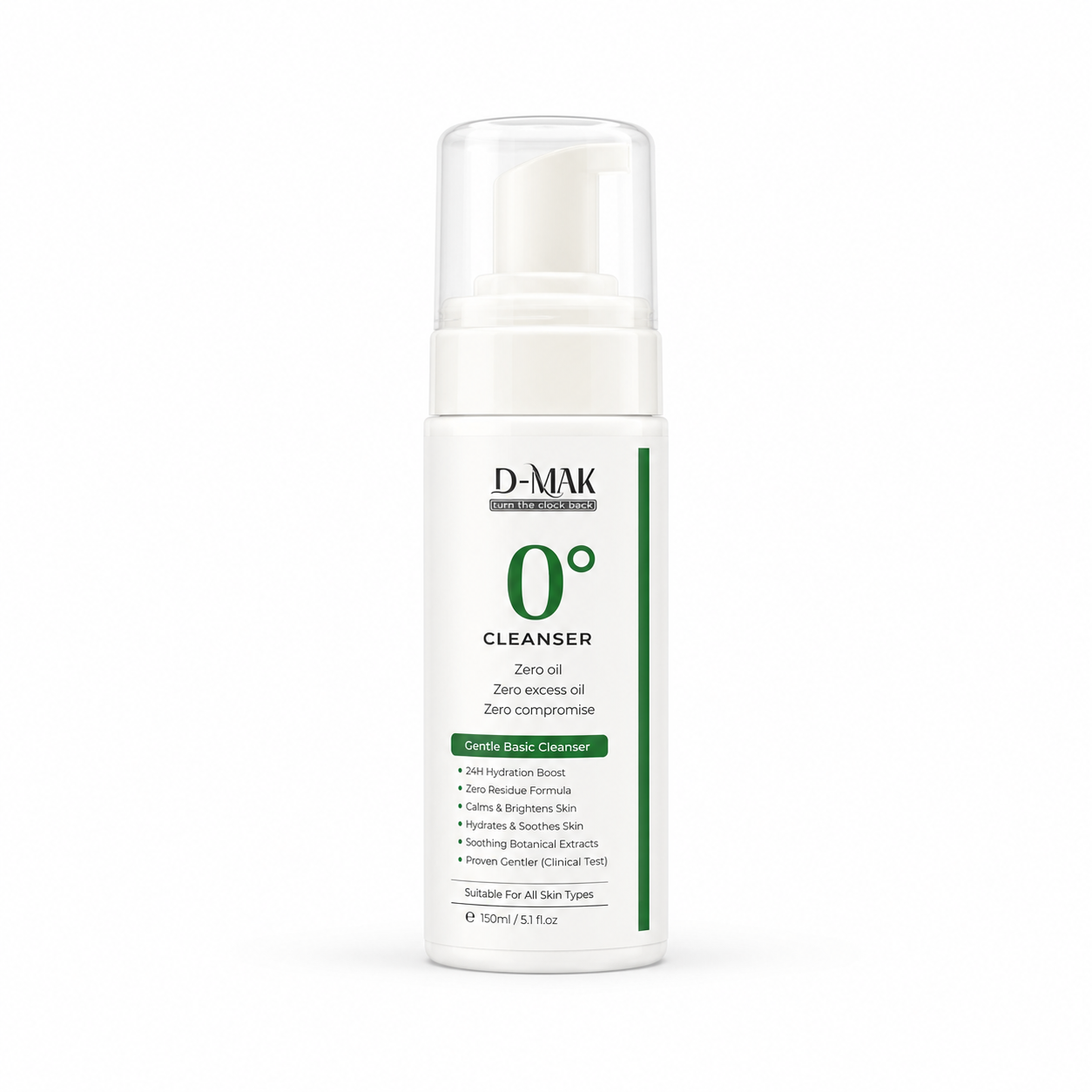 MAK 0° Facial Cleanser product bottle main